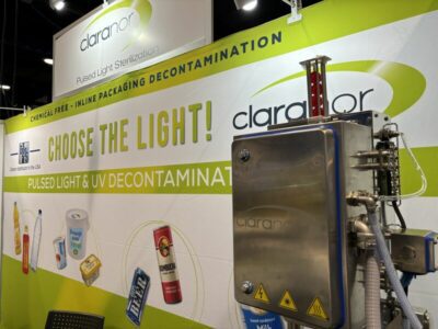 Claranor Pulsed light and UV decontamination